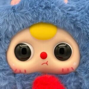 Baby Three BB3 New Open Box Confirmed Lily Rabbit Town V3 Blue with Boba Eyes